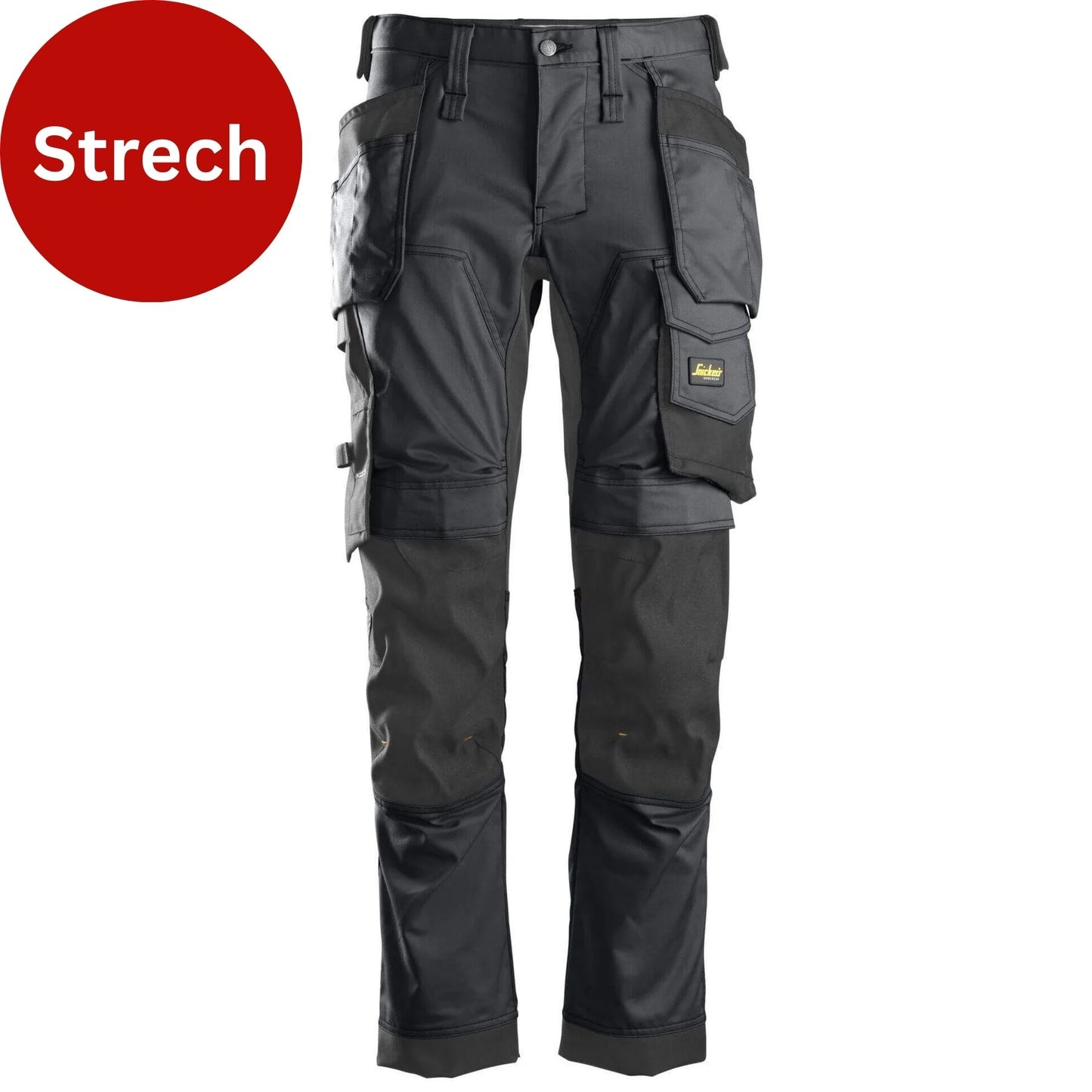 SNICKERS 6241 Stretch Trousers Holster Pockets Slim Fit