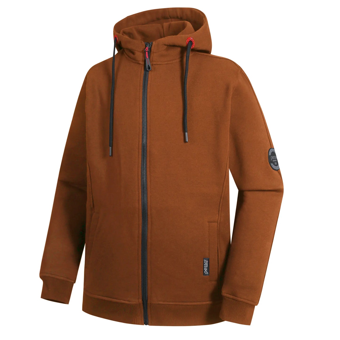 TURIN, HOODIE PESSO, BROWN