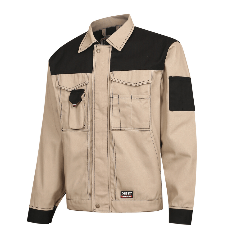 DSBZ Workwear Jacket Pesso Canvas Beige