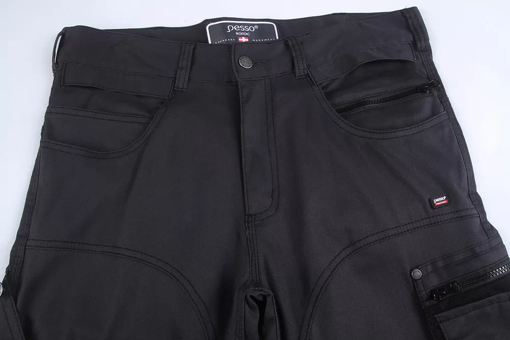 KDSTRETCHP, WORKWEAR TROUSERS PESSO STRETCH, GREY