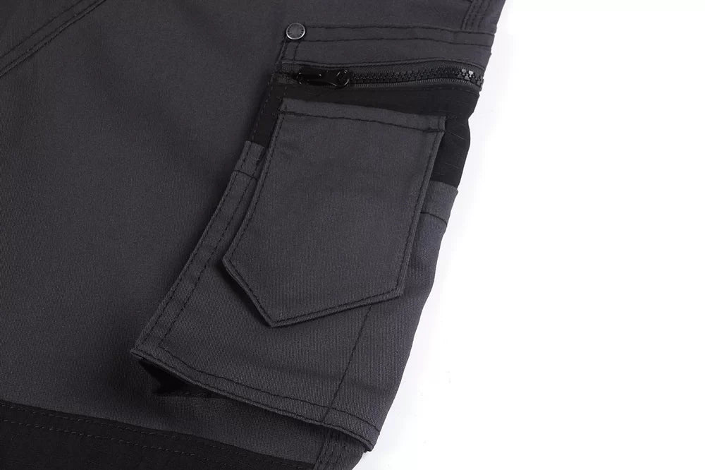 KDSTRETCHP, WORKWEAR TROUSERS PESSO STRETCH, GREY