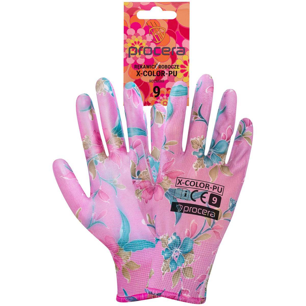 X-COLOR-PU COATED PROTECTIVE GLOVES