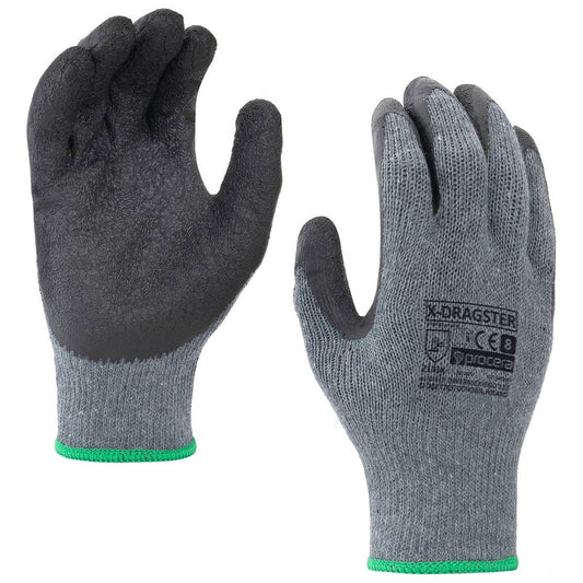 X-DRAGSTER LATEX-COATED PROTECTIVE GLOVES