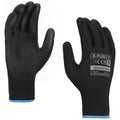 X-PUNO B PU-COATED PROTECTIVE GLOVES BLACK