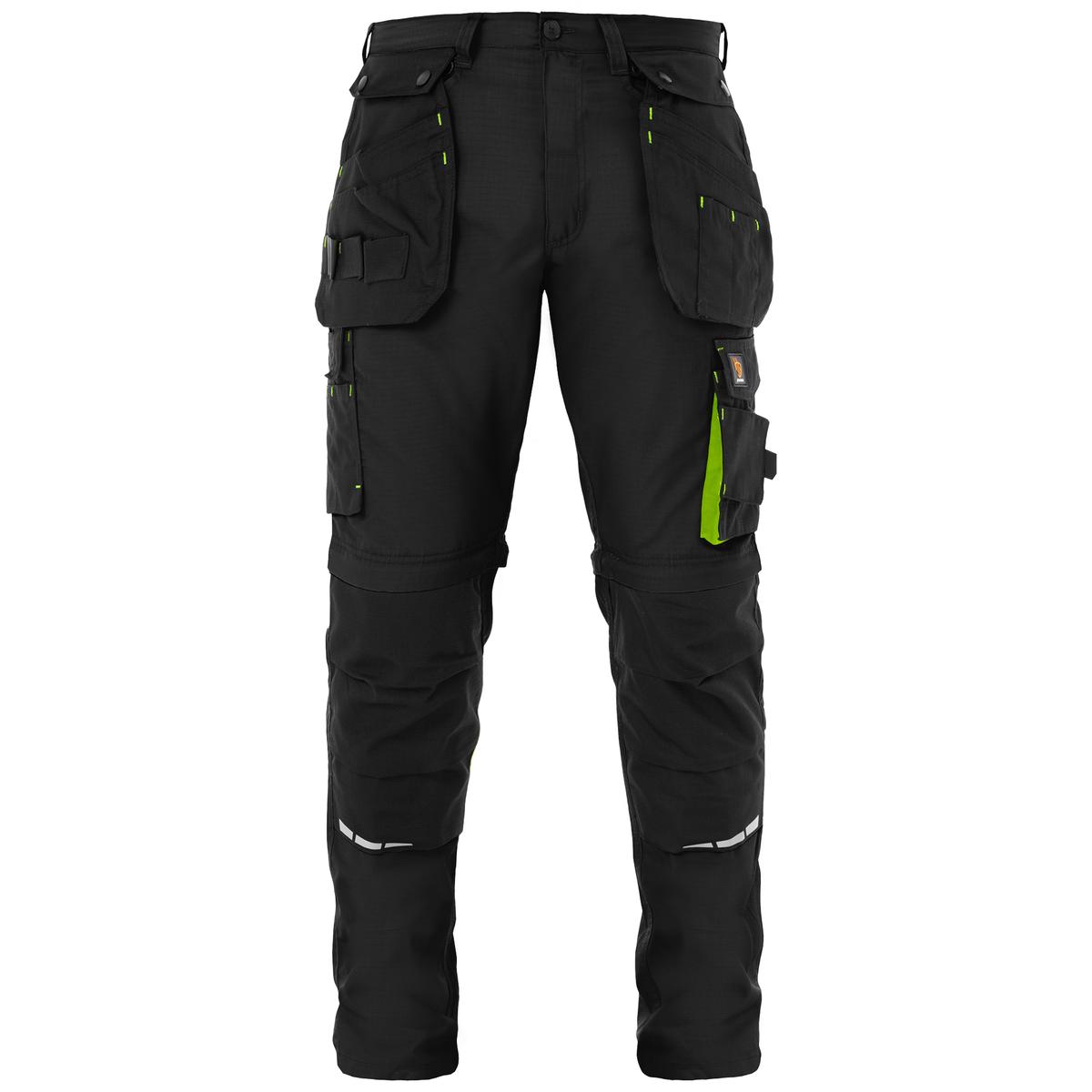 ZEUS BLACK MULTIFUNCTIONAL TROUSERS