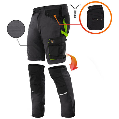ZEUS GRAY MULTIFUNCTIONAL TROUSERS