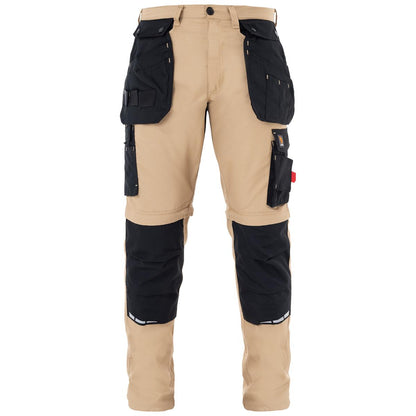 ZEUS KHAKI MULTIFUNCTIONAL TROUSERS