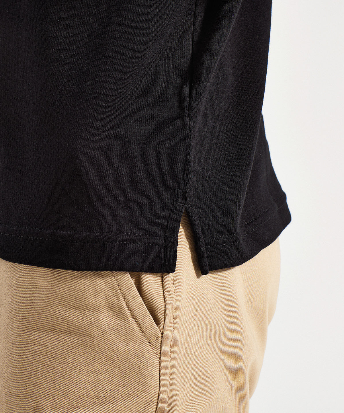AQ005 Men's super smooth knit polo (Navy)