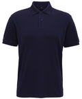 AQ005 Men's super smooth knit polo (Navy)