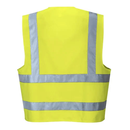 SHV-2514 Supertouch Yellow Hi-Vis Vests Printers Pack