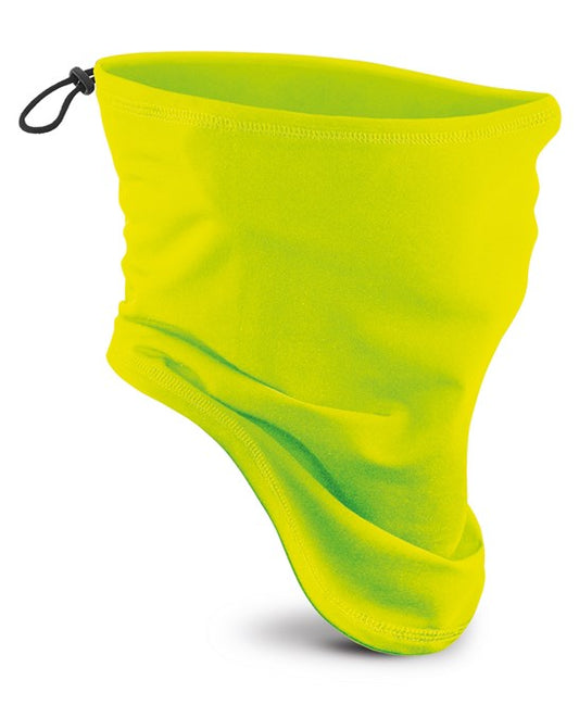 BC320 Softshell sports tech neck warmer (Yellow)