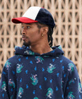 BC639 Retro 5-panel trucker