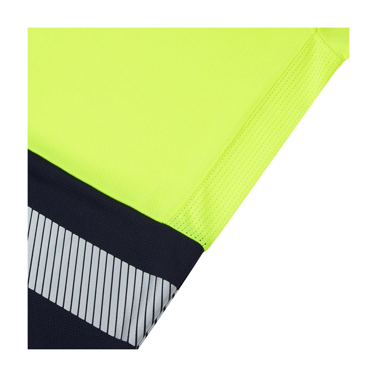 SHV-303D Supertousch Essentials Hi-Vis Eco Coolair Yellow/Navy Polo Shirt
