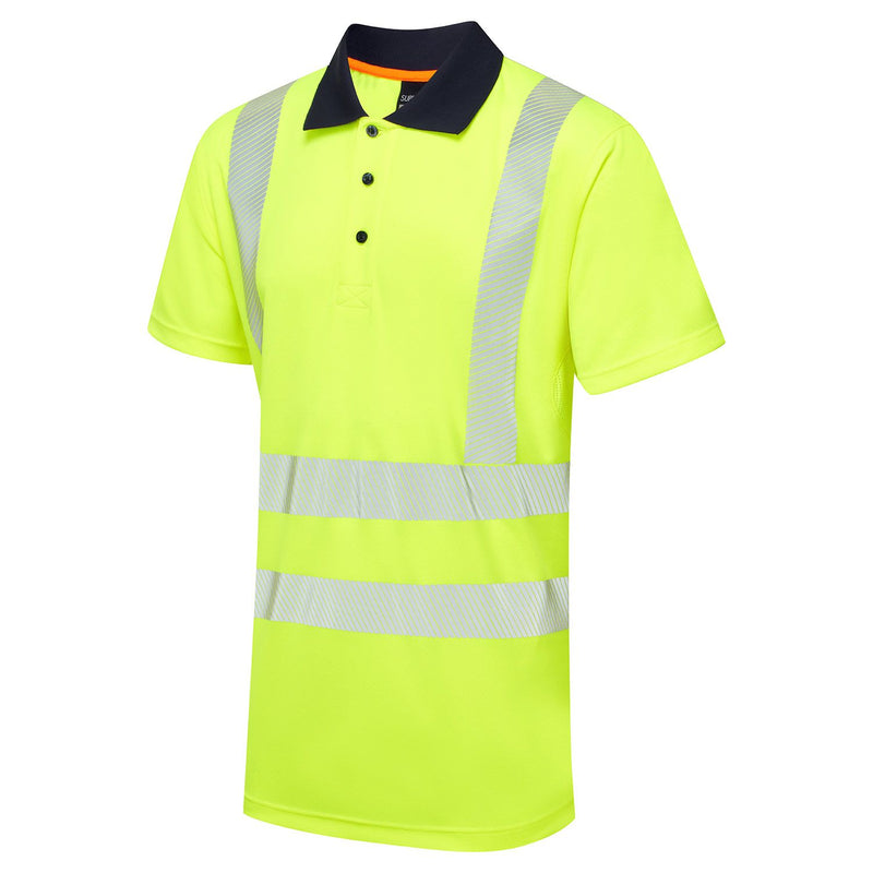 SHV-3044  Polo Supertouch HV Eco COOLMAX S/S (YELLOW)