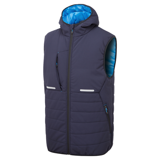 SWW-1019 Supertouch Eco Thermal Navy Padded Bodywarme (NAVY)