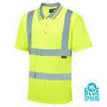 SHV-3024 HV Polo Eco S/S T-Shirt Supertouch (Yellow)