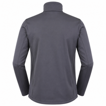 DZP725P, ZIP THROUGH 4-WAY STRETCH SWEATER PESSO 725, GREY
