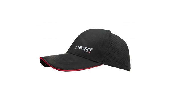 KP185BR, Cap Pesso Nexus Flexpro, black/red