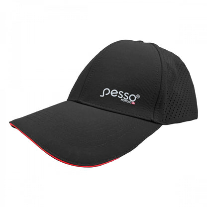 KP185BR, Cap Pesso Nexus Flexpro, black/red