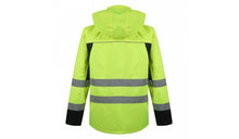 DENVER_G, HI-VIS SAFETY JACKET PESSO DENVER, YELLOW