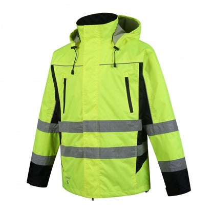 DENVER_G, HI-VIS SAFETY JACKET PESSO DENVER, YELLOW