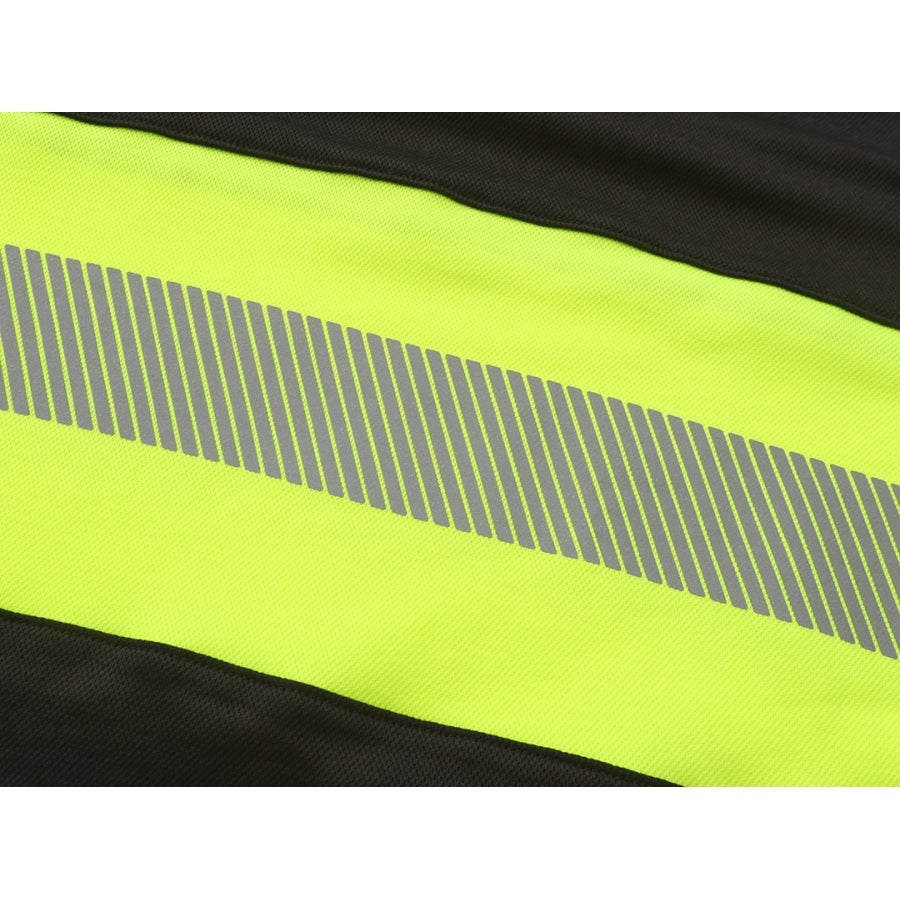 HVMIL_J, HIGH VISIBILITY LONG SLEEVE T-SHIRT PESSO, Black