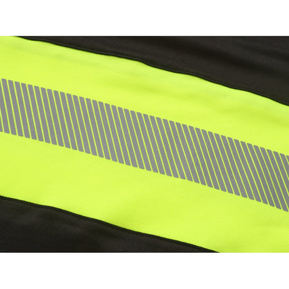 HVMIL_J, HIGH VISIBILITY LONG SLEEVE T-SHIRT PESSO, Black