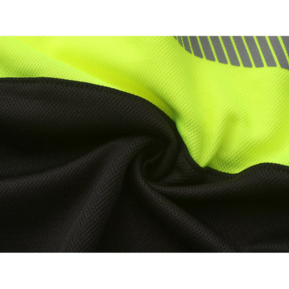 HVMIL_J, HIGH VISIBILITY LONG SLEEVE T-SHIRT PESSO, Black