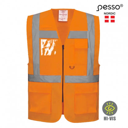 LSORP (LSGM700-705), HIgh Visibility Vest Pesso, orange