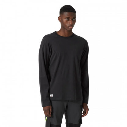 MHHMANCHILGB, Longsleeve Helly Hansen Manchester Classic, black