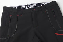 NEBRASKA_J, SOFTSHELL PANTS PESSO NEBRASKA, BLACK