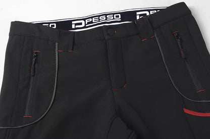 NEBRASKA_J, SOFTSHELL PANTS PESSO NEBRASKA, BLACK