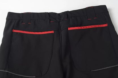 NEBRASKA_J, SOFTSHELL PANTS PESSO NEBRASKA, BLACK