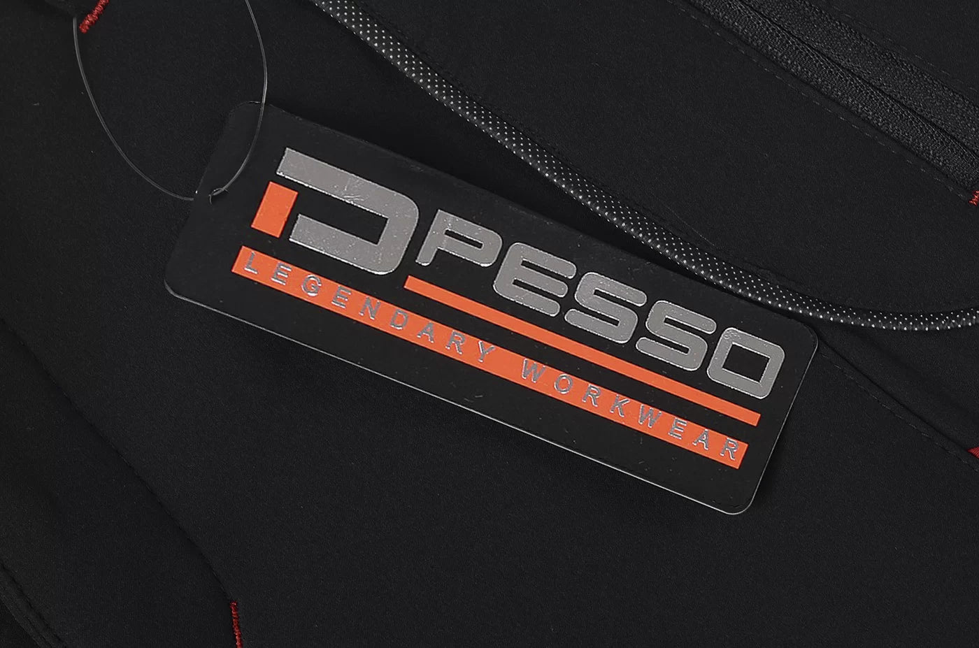 NEBRASKA_J, SOFTSHELL PANTS PESSO NEBRASKA, BLACK