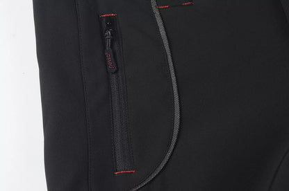 NEBRASKA_J, SOFTSHELL PANTS PESSO NEBRASKA, BLACK