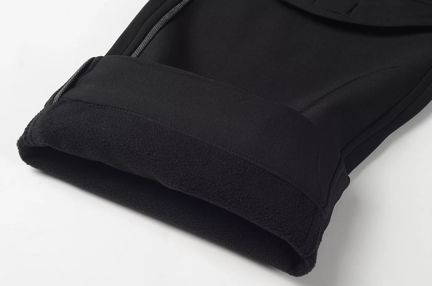 NEBRASKA_J, SOFTSHELL PANTS PESSO NEBRASKA, BLACK