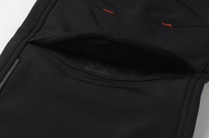 NEBRASKA_J, SOFTSHELL PANTS PESSO NEBRASKA, BLACK