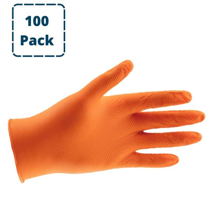 Pro-Grip Single Use Nitrile Textured Gloves