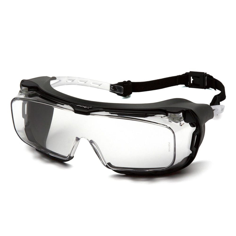 ES9910STMRG Pyramex Cappture Anti-Fog Rubber Safety Goggle