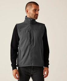 RG154 Regatta Flux softshell bodywarmer Vest (Grey)