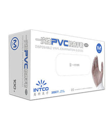 RV10X Medical vinyl examination gloves clear (Pack of 100), Result.