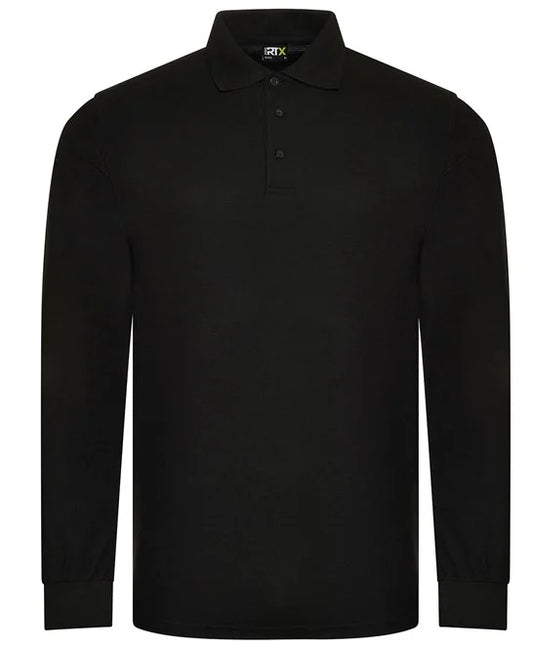RTX RX102 Pro long sleeve polo  (Black)