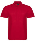 RX105 RTX PRO SHORT SLEEVE POLO POLYESTER (RED)