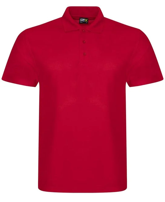 RX105 RTX PRO SHORT SLEEVE POLO POLYESTER (RED)