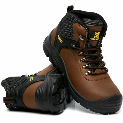 SITE KING, CHARGER  SAFETY BOOTS – (BROWN)