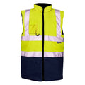 SHV-1014 HV 2-Tone Bodywarmer – Yellow/Navy