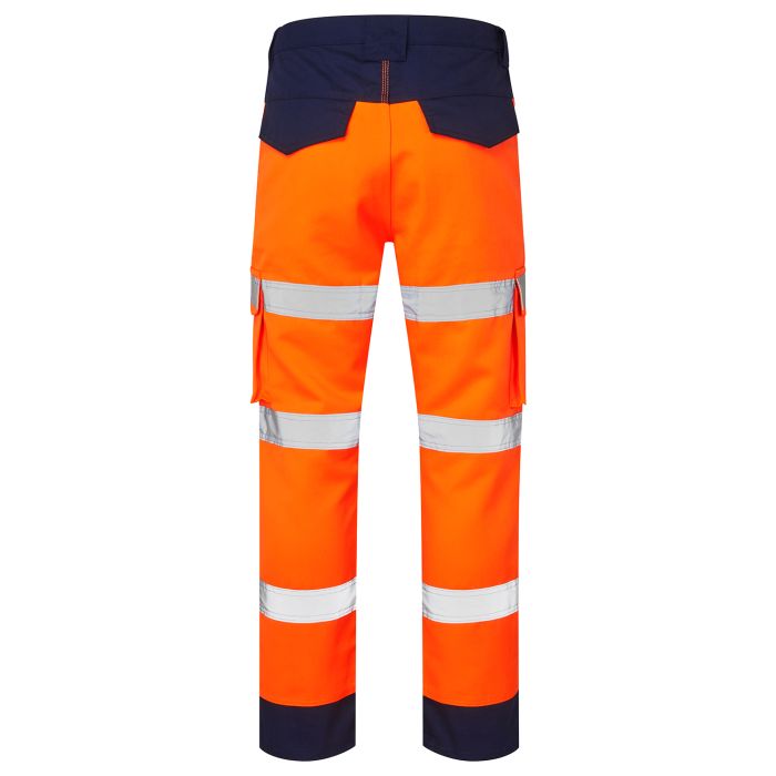 SHV-40R891-D Supertouch Hi-Vis 2 Tone Orange Combat Trousers