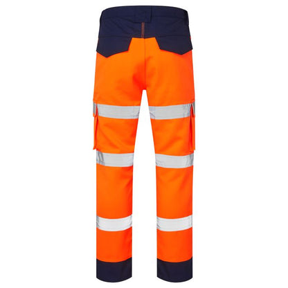 SHV-40R891-D Supertouch Hi-Vis 2 Tone Orange Combat Trousers