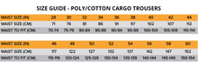 Leo EcoViz Poly/Cotton Cargo Trouser