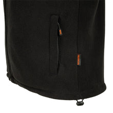 VESTBNNB, Fleece vest Bennon, black